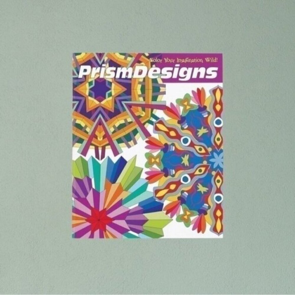 Prism Designs Coloring Book